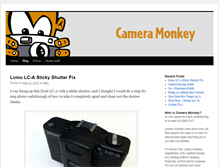 Tablet Screenshot of cameramonkey.net